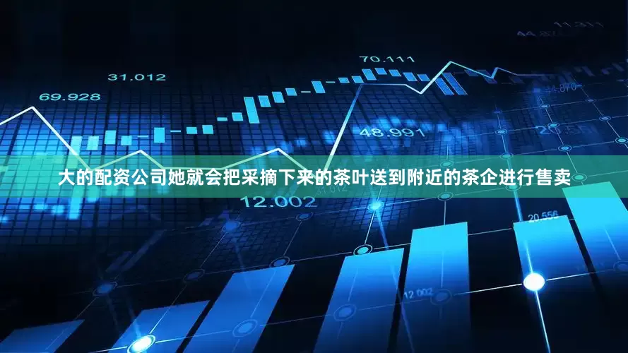 大的配资公司她就会把采摘下来的茶叶送到附近的茶企进行售卖