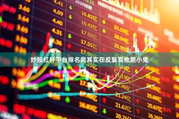 炒股杠杆平台排名我其实在反复骂他胆小鬼
