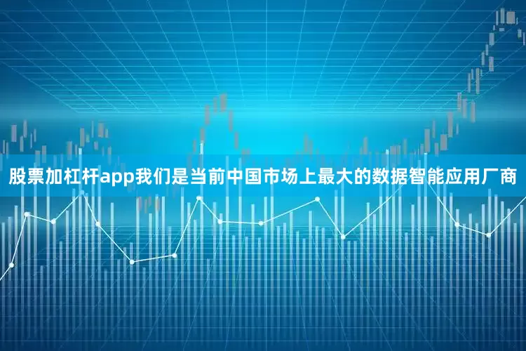 股票加杠杆app我们是当前中国市场上最大的数据智能应用厂商